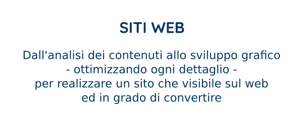 Realizzazione siti web